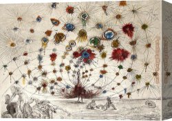 Salvador Dali Canvas Paintings - Argus by Salvador Dali