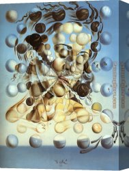 Galatea Canvas Paintings - Galatea of the Spheres by Salvador Dali
