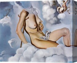 Salvador Dali Canvas Paintings - Honey is Sweeter than Blood by Salvador Dali
