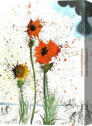 Promise of Spring Canvas Paintings - Spring Explosive by Salvador Dali