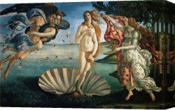Venus Verticordia Canvas Paintings - The Birth of Venus by Sandro Botticelli