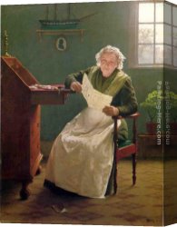 Seymour Canvas Paintings - Dear Polly by Seymour Joseph Guy