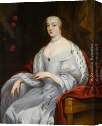 The Ugly Duchess Canvas Paintings - Portrait of Anne Hyde, Duchess of York by Sir Peter Lely