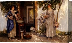 Maker Canvas Paintings - The Potpourri Makers by Stephen Reid