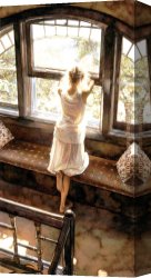 Sunday Afternoon on The Island of La Grande Jatte Canvas Paintings - Sunday Afternoon by Steve Hanks
