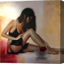 Memory Canvas Paintings - memory by Talantbek Chekirov