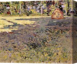 Afternoon Canvas Paintings - Afternoon Shadows by Theodore Robinson