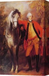 Lord Canvas Paintings - Lord Ligonier by Thomas Gainsborough