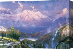 Twilight Canvas Paintings - Twilight Vista by Thomas Kinkade