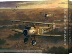 American Artist And Model I Canvas Paintings - American Camels by Unknown Artist