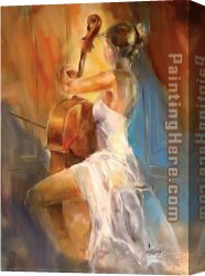 Anna Canvas Paintings - Anna Concerto by Unknown Artist