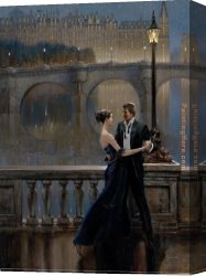 Under The Stars Canvas Paintings - Brent Lynch Under the Stars by Unknown Artist