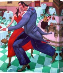 Carrier-belleuse Canvas Paintings - flower carrier by Unknown Artist