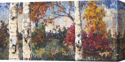Autumn Canvas Paintings - Maya Eventov Colours of Autumn by Unknown Artist