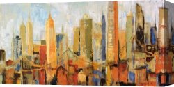 Dupre Canvas Paintings - Metro Heights by Karen Dupre by Unknown Artist