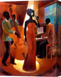 Artist's Canvas Paintings - Muzi007 by Unknown Artist