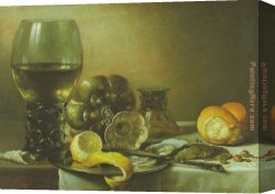 Pieter Canvas Paintings - Pieter Claesz Still Life by Unknown Artist