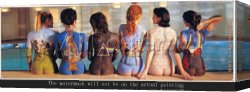 Pink Canvas Paintings - Pink Floyd by Unknown Artist