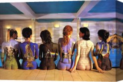 Pink Canvas Paintings - Pink Floyd Back Catalogue by Unknown Artist
