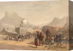 Napoleon, King of Italy Canvas Paintings - Temple of 'Ahmed Shauh', King of Afghanistan by Unknown Artist