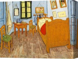 The Bedroom at Arles Canvas Paintings - Bedroom Arles by Vincent van Gogh