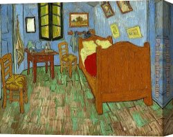 The Bedroom at Arles Canvas Paintings - The Bedroom by Vincent van Gogh