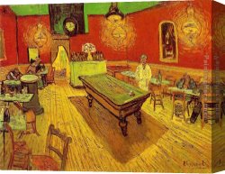 The Night Patrol at Smyrna Canvas Paintings - The Night Cafe by Vincent van Gogh
