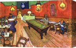 The Night Patrol at Smyrna Canvas Paintings - The Night Cafe in the Place Lamartine in Arles by Vincent van Gogh