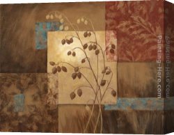 Memory Canvas Paintings - Meadow in Memory II by Vivian Flasch