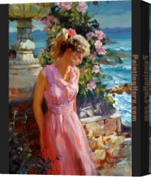 Afternoon Canvas Paintings - Afternoon Sunshine by Vladimir Volegov
