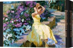 Wivenhoe Park Essex Canvas Paintings - Sunny Day in the Park by Vladimir Volegov