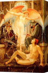 Walter Canvas Paintings - Freedom by Walter Crane