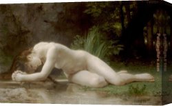 William Canvas Paintings - Biblis by William Bouguereau