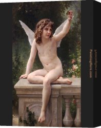 Bouguereau Canvas Paintings - The Prisoner by William Bouguereau