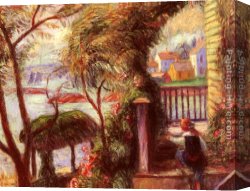 East Bergholt Rectory Canvas Paintings - East Point, Gloucester by William Glackens