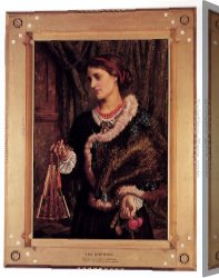 Wife Canvas Paintings - The Birthday A Portrait Of The Artist's Wife, Edith by William Holman Hunt
