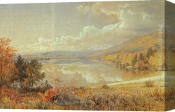 William Trost Richards Canvas Paintings - Truth to Nature by William Trost Richards