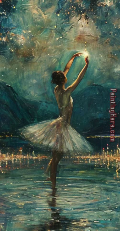 Ballet Dancer painting - 2017 new Ballet Dancer art painting