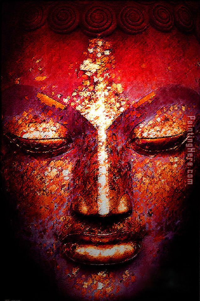 Buddha Face painting - 2017 new Buddha Face art painting