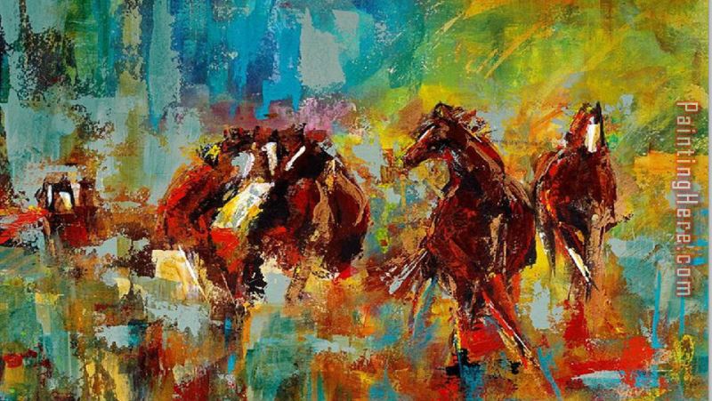 Horses Brown Running painting - 2017 new Horses Brown Running art painting
