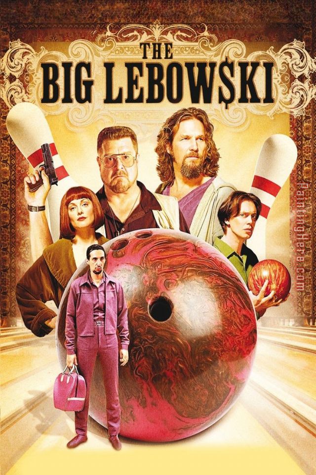 The Big Lebowski 1998 painting - 2017 new The Big Lebowski 1998 art painting