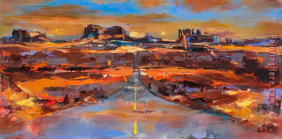 The Land of Rock Towers painting - 2017 new The Land of Rock Towers art painting