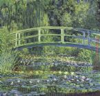 Waterlilies And Japanese Bridge by 2017 new