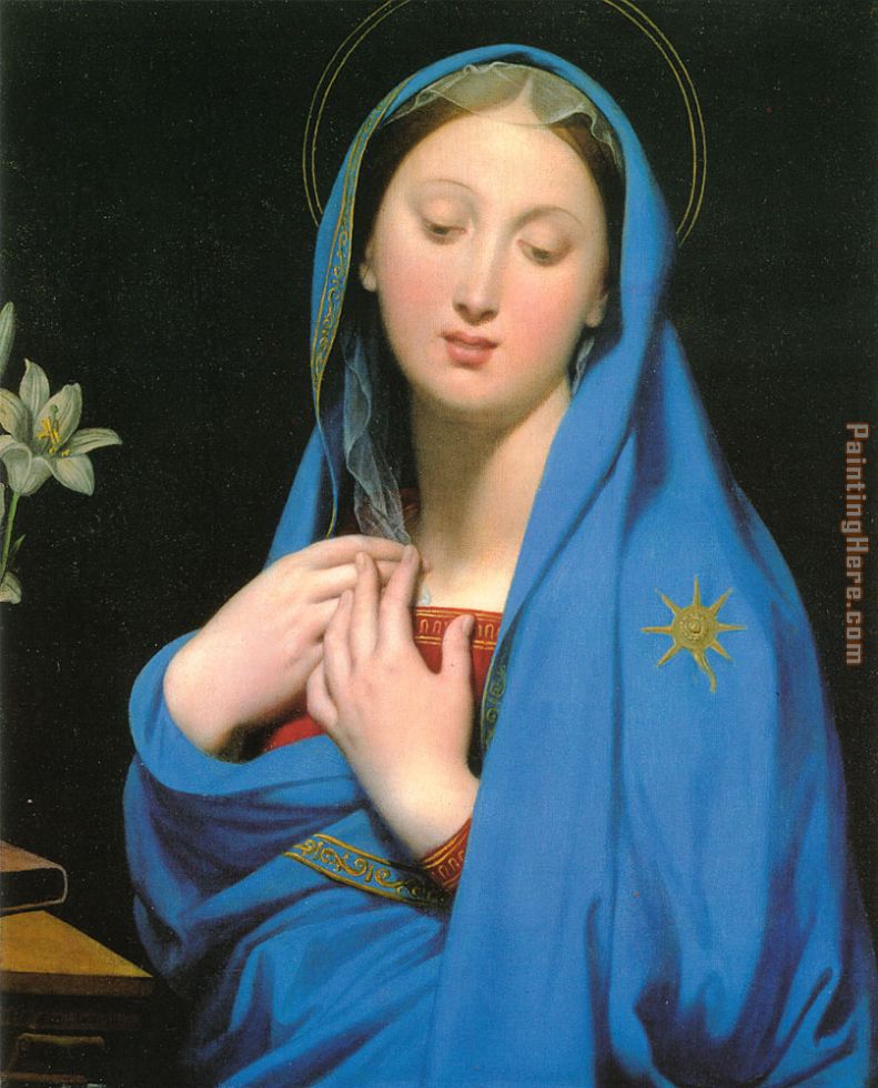Virgin of the Adoption painting - Jean Auguste Dominique Ingres Virgin of the Adoption art painting