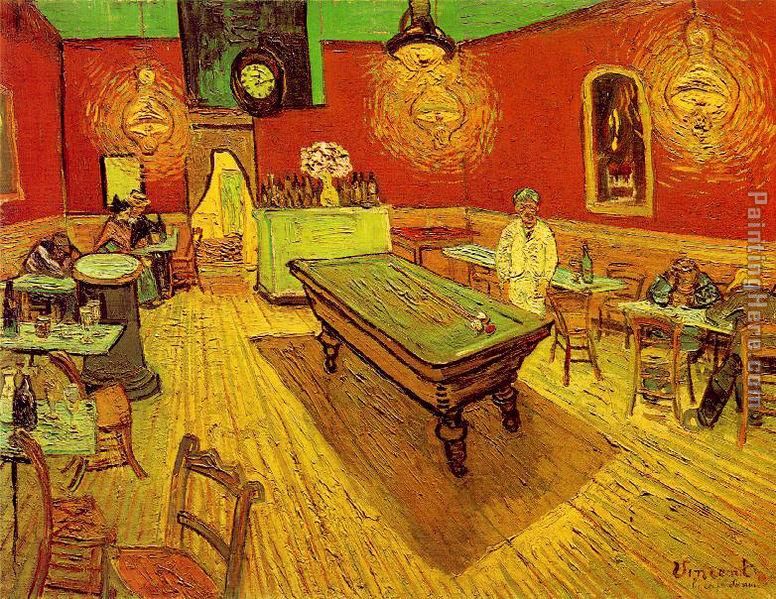 Vincent van Gogh The Night Cafe anysize 50% off