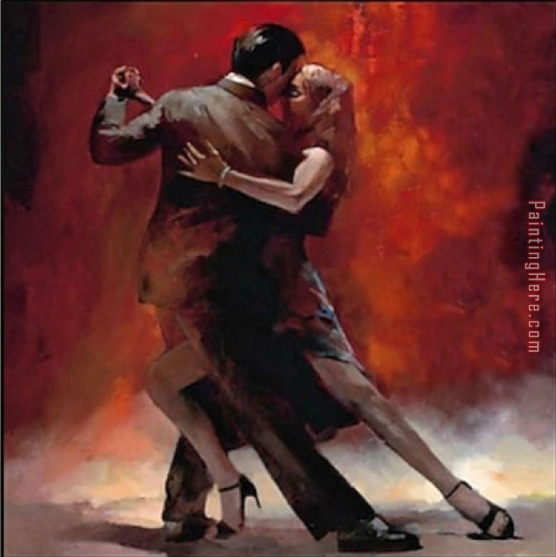Tango II painting - Hamish Blakely Tango II art painting