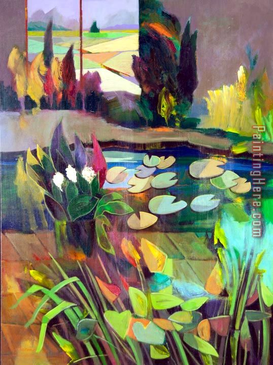 Dream Garden painting - Hessam Abrishami Dream Garden art painting