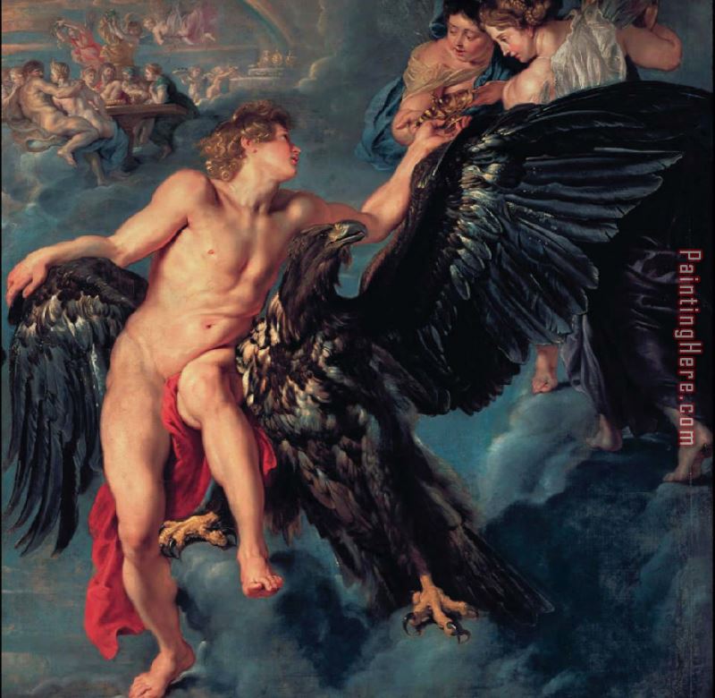 Abduction of Ganymede painting - Peter Paul Rubens Abduction of Ganymede art painting